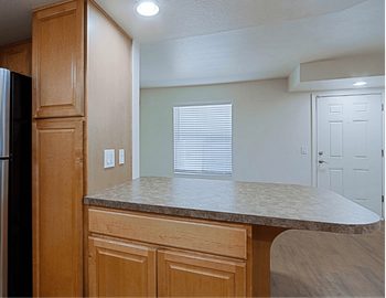 Built-in entertainment bar